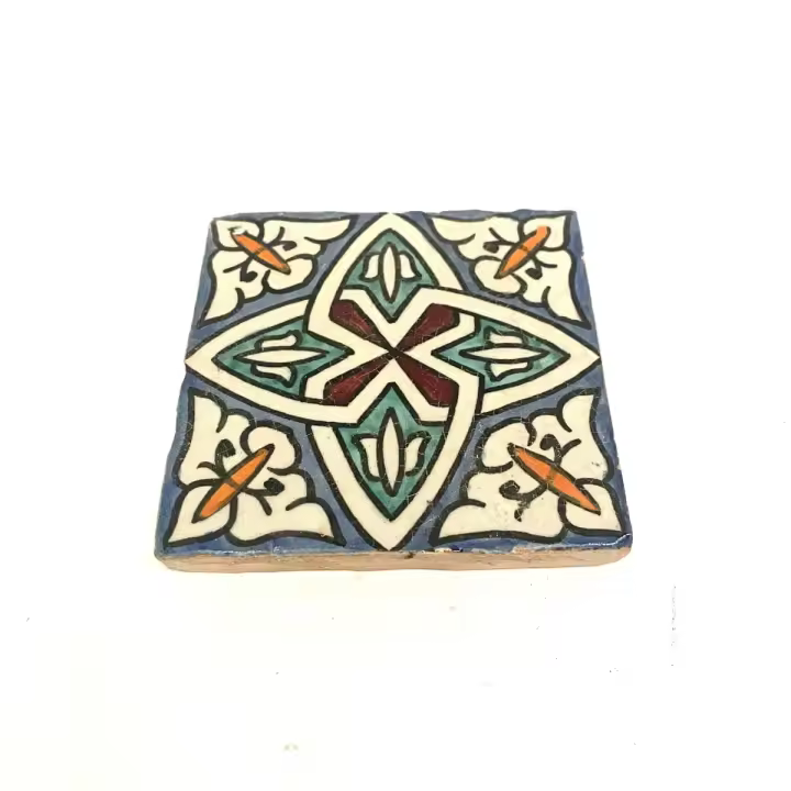 Azulejo marroquí de mosaico dibujado 10x10 - MOD 3 - 1