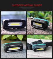 Linterna Frontal LED Portátil Mini Con Sensor T77/T78 COB Pilas Integradas Impermeable Torcha Frontal Para Trabajo Y Emergencias - details 11