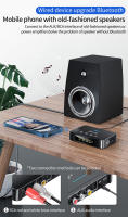 Pantalla Digital LED NFC con Bluetooth 5,0, transmisor y receptor de Audio de 3,5mm, AUX, RCA, Coaxial óptico, TF/u-disk, micrófono FM, adaptador inalámbrico - details 8