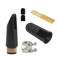 Mandíbula De Clarinete Bb Bakelite Accesorios Profesionales Tradicionales Con Arco Y Reparaciones De Boquilla - details 2