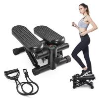 Stepper de Fitness para Entrenamiento en Casa | Stepper de Bajo Impacto con Bandas de Resistencia o Manillar | Ejercicio de Cuerpo Completo en Casa o Gym | Entrenamiento Cardio y Tonificación Muscular - details 1