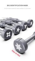 Destornillador Preciso QIANLI 2D Estilo Granada Para Reparación De iPhone Android Abre El Bajo Herramienta Magnética De Acero De Aluminio Nickels-Chrome - details 4