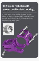 MTB Manillar De Bicicleta Tornillo CNC Poderoso 45mm Montaña Bicicleta Puente 25.4/31.8mm Tubo Ciclismo Tornillo Alzador Mesa - details 8