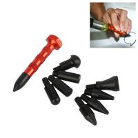 Kit De Reparación De Aros Sin Pintura 9 Cabezas Herramientas De Reparación De Choques Para Eliminación Y Terminación De Aros Metálicos En El Cuerpo Del Automóvil - details 2