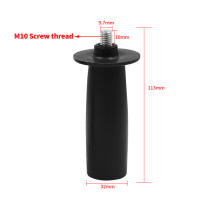 Manija Auxiliar Para Amoladora Angular 1pc M8/M10 Piezas De Repuesto 113/134mm Herramientas Para Amoladora Angular Accesorios De Grind Machine - details 1