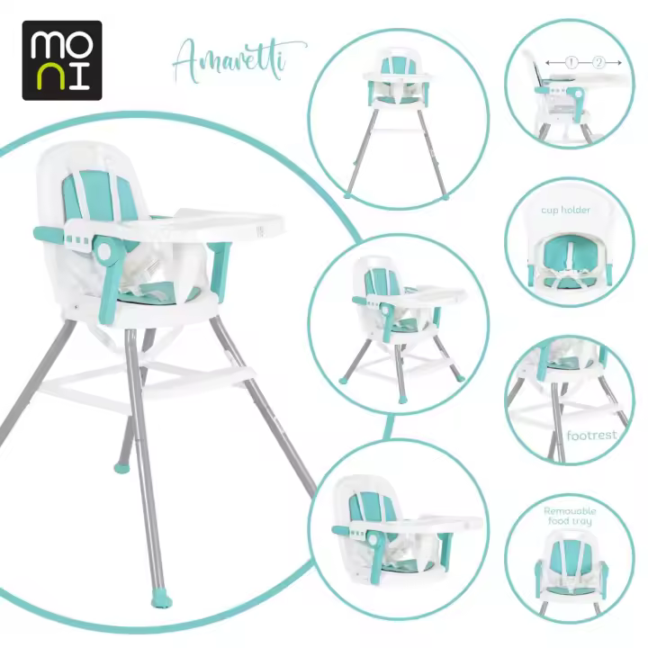 Moni Trona infantil AMARETTI 3 en 1 de Moni - 1
