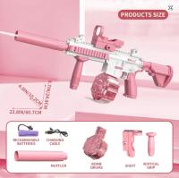 Pistola de agua eléctrica para adultos y niños, juguete de alta presión, Rifle completo automático M416, Juegos de Verano, Playa y piscina - details 3