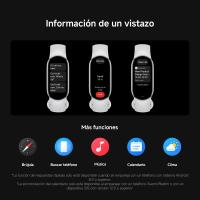 Original Xiaomi Smart Band 10 Global Version Pulsera Actividad. hasta 21 días. 1,72" AMOLED 60 Hz. Negro (Black) - details 1