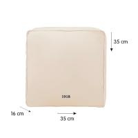 MILAN COJIN GOMA MILAN 430 SINCE 1918 BEIGE 1918 35x35x16 Cms. - details 2
