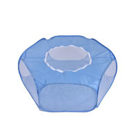 Caja Pequeña Para Mascotas Portátil Translúcida Para Erizo Jaula De Juego Para Perro Hamster Conejo Guineapig Plegable Y Abierta Fondo De Jardín - details 8