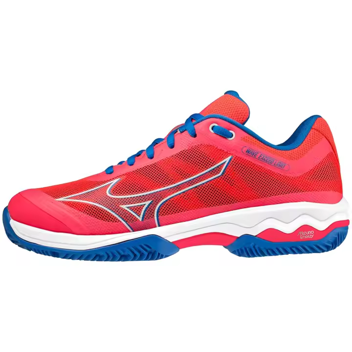 Zapatillas de Padel Mizuno Wave Exceed Light Padel (W) para mujer en color rosa - 1