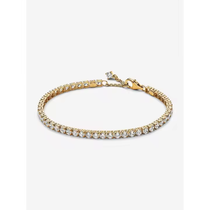Pandora - Pulsera de Tenis brilliant-Baño de Oro de 14K - 1