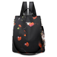 Mochila de moda para mujer, estilo coreano, moderna, de tela Oxford, antirrobo, con colgante - details 33