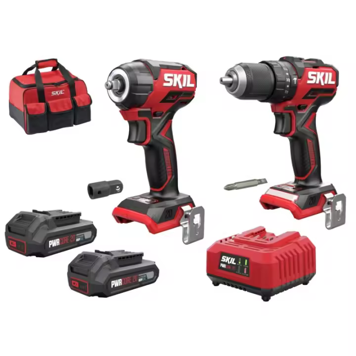 3358 EA Combo Taladro percutor + Llave de impacto «Compact brushless» - 1
