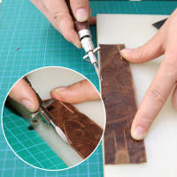 Herramienta Multifuncional De Piel Profesional 7 En 1 Para Manualidades Y Costura Ajustable Con Ranuras Y Pliegues Para DIY - details 2