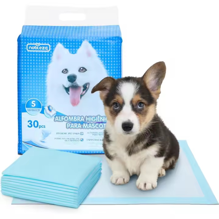 Empapador para Mascotas Nobleza S, 30 Unidades 60x40 cm, Empapadores Perros Alfombrilla higiénica de Entrenamiento para Perros Ultra absorbente. - 1