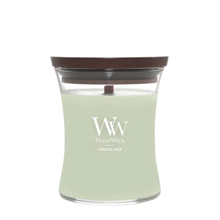 Vela WoodWick Core Medium Ethereal Haze Fragancia Fresca - 1