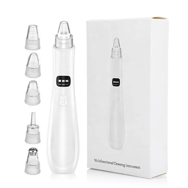 Máquina De Limpieza Facial Con 3 Modos De Succión Eliminador De Piel Muerta Y Quimioterapia USB Recargable Para Eliminar Blackheads Y Blemishes - 1