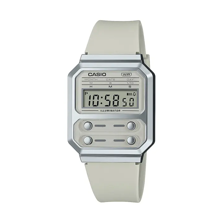 Casio Vintage Reloj A100WEF-8AEF , para Mujer, Hombre, Unisex - 1