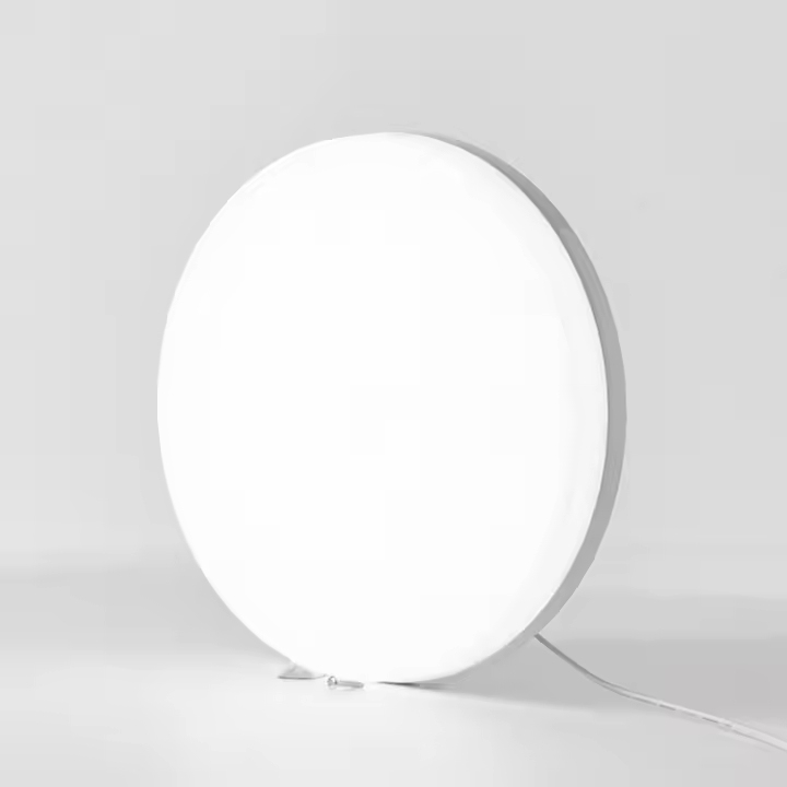 Lámpara De Techo LED Ultrafina Y Redonda Para Habitación Iluminación Moderna Para El Hogar Luz De Habitación Con Fuente De Luz Incluida Control De Brillo Y Montaje En Superficie - 1