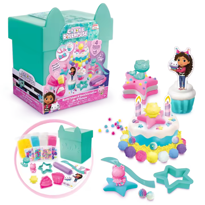 La Caja de cumpleaños de Pastelillo - Gabby y La Casa de Muñecas - GAB015 - 1
