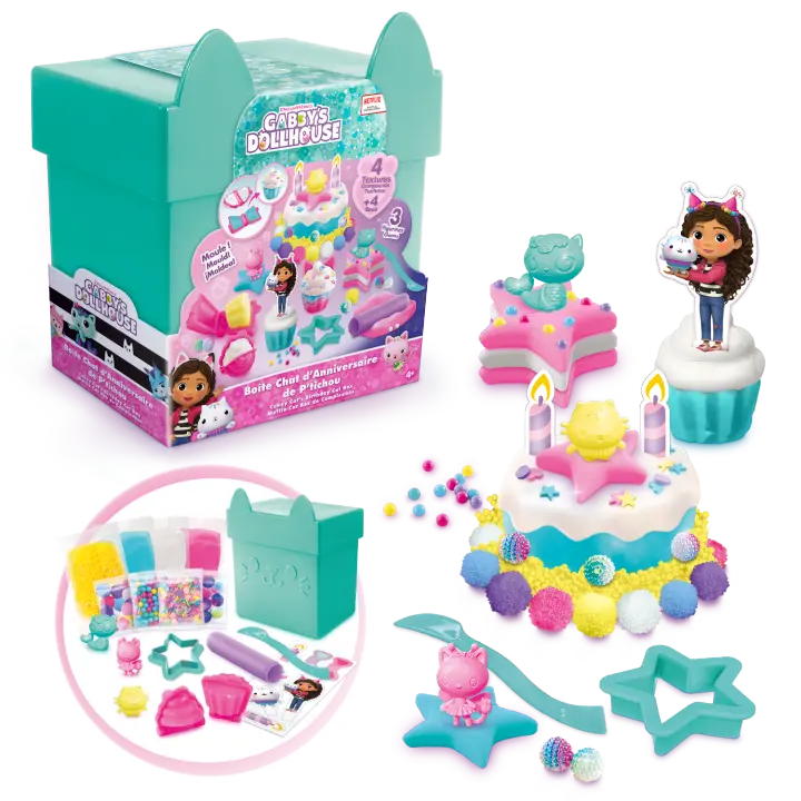 La Caja de cumpleaños de Pastelillo - Gabby y La Casa de Muñecas - GAB015 - 1