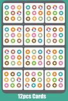 Juego De Encaje De Donuts De Madera Juguete Educativo Montessori Para Niños Juego De Alineación De Colores Y Educación Temprana Para Guarderías - details 6