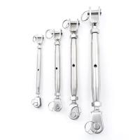 Ajustador De Tensión De Acero Inoxidable 304 M5-M12 Para Amarre Marítimo Abrazadera De Cuerpo Cerrado Herramienta De Metal Para Artesanía - details 3