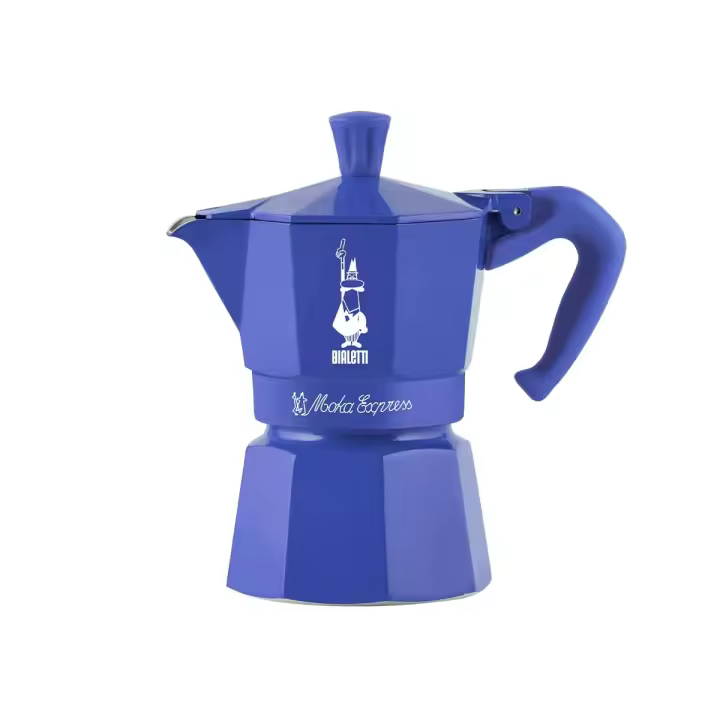 Bialetti Moka Express 3 Tz Azul - 1