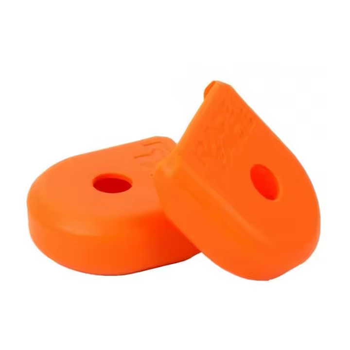 Race Face Protector de Biela Mediano de Carbono Naranja para Reparación de Bicicletas - 1