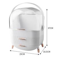 Cosméticos de lujo ligero y productos para el cuidado de la piel caja de almacenamiento muebles de dormitorio gabinete de almacenamiento moderno simple personalidad de almacenamiento de maquillaje - details 2