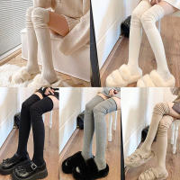Medias De Rodilla Para Mujeres Calcetines De Rodilla Cálidos Tejidos De Algodón Largas Medias Térmicas JK De Japón - details 0