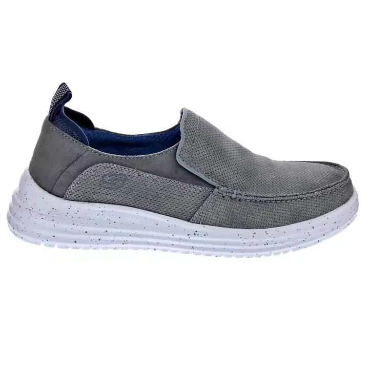 Skechers Hombre Mocasines modelo Moc Toe Gris - 1