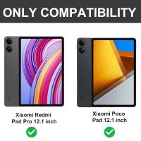Funda Para Redmi Pad pro 12.1 Pulgadas Con Teclado Bluetooth Cubierta Desmontable Para Xiaomi POCO Pad 12.1 Pulgadas 2024 - details 2