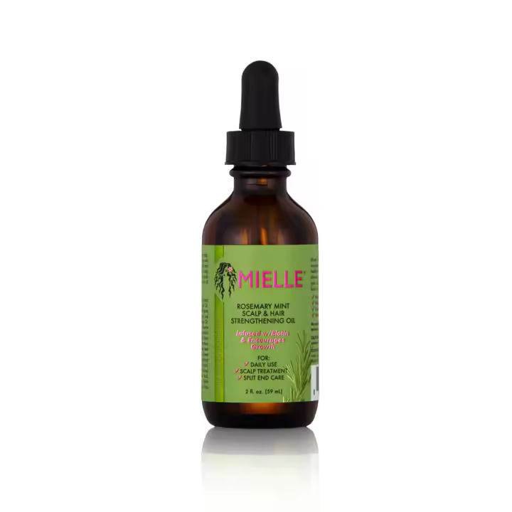 Aceite Mielle Rosemary Mint para fortalecer el cuero cabelludo y el cabello - 59ml - 1