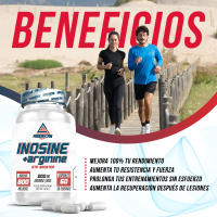 AS American Suplement | Inosine+Arginine ATP Booster | 60 Cap. | 800mg de Inosina | 200mg de Arginina | Aumenta la Fuerza | Aumenta Resistencia | Aumenta Riego Sanguíneo y Cantidad de Glóbulos Rojos - details 0