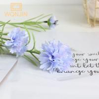 1pc Girasol Artificiales De Seda 3 Cabezas Guirnalda De Navidad Para Decoración De Hogar Y Boda Adorno De Vaso De Flores - details 6