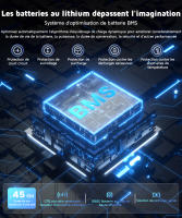 Patinete eléctrico plegable iScooter i10 - Ruedas de 10" - Adulto - 650 W, 4 velocidades, autonomía de 40-45 km, batería de 15 Ah - details 2