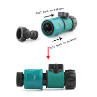 Adaptador De Tubo Para Jardín Con Conector Rápido Y Válvula En Plástico 4 Tipos Para Riego Agrícola Y Regadío De Jardín - details 17