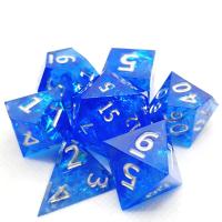 Juego De 7 Dados De Resina En Formas Poliedras Multicolor Para Juegos De Mesa Y Decoración Del Hogar Juguete De Rol Para Niños Y Adultos - details 10