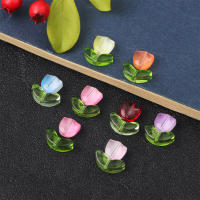 25 Sets De Polvo De Gel Para Manualidades Perlas De Tulipán De Vidrio Gradiente Material Para Hacer Pulseras Collares Accesorios Y Peinados DIY - details 7