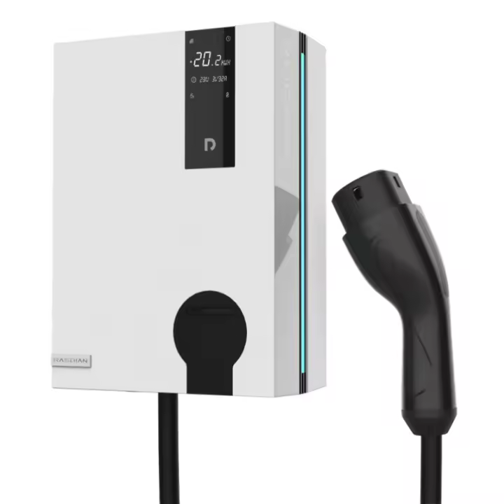 E-LONG CARGADOR DE COCHE ELECTRICO, WALLBOX IDEAL PARA CASA, TAMAÑO PEQUEÑO TAN SOLO COMO UN PAPEL A4. - 1