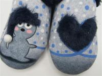 MARPEN SLIPPERS MOD. 4105IV20, zapatilla de mujer modelo con tejido textil, plantilla extraíble, fabricada en España - details 0