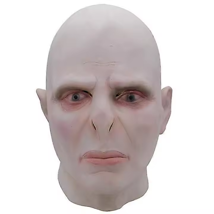 Máscara Voldemort Traje Prop Harry Potter Lord Voldemort Cosplay Máscara - 1