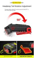 Linterna Frontal LED XPE Mini Recargable Por USB Con Clip De Inducción Para Pesca Camping Ciclismo Running Luz Portátil Para Noche - details 1