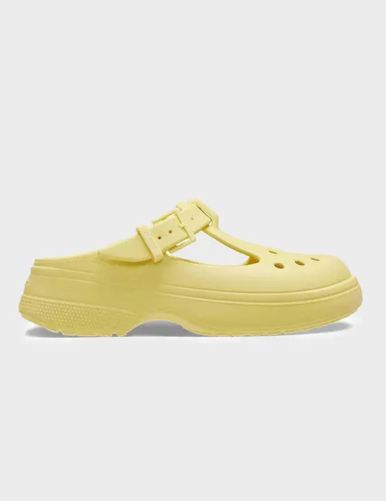 Crocs Classic Mary Jane Clog zuecos amarillos niña y mujer - 1
