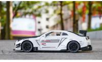 Nissan GTR R34 R35 Skyline Ares Coche De Deportes De Aleación Modelo De Metal Diecast Con Sonido Y Luz Regalo Para Niños Escala 1:24 - details 12