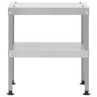 vidaXL Mesa para horno ahumador acero galvanizado 40x28x44,5 cm - details 1