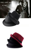 SombreroFedora Para Hombres Y Mujeres Negro Estilo Jazz De Primavera Verano Sombreros De Bolso Decorativos Para Bodas Y Fiestas Material Polyester - details 6