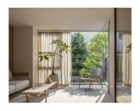 Cortinas De Lujo Modernas En Tela De Gauze Para Sala De Estar Comedor Dormitorio Cortinas Translúcidas Clásicas De Poliéster 100% Instalación En Techo - details 1